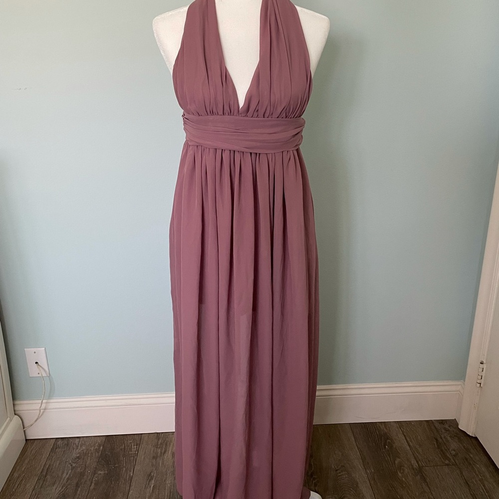 Mauve Formal Maxi Dress
